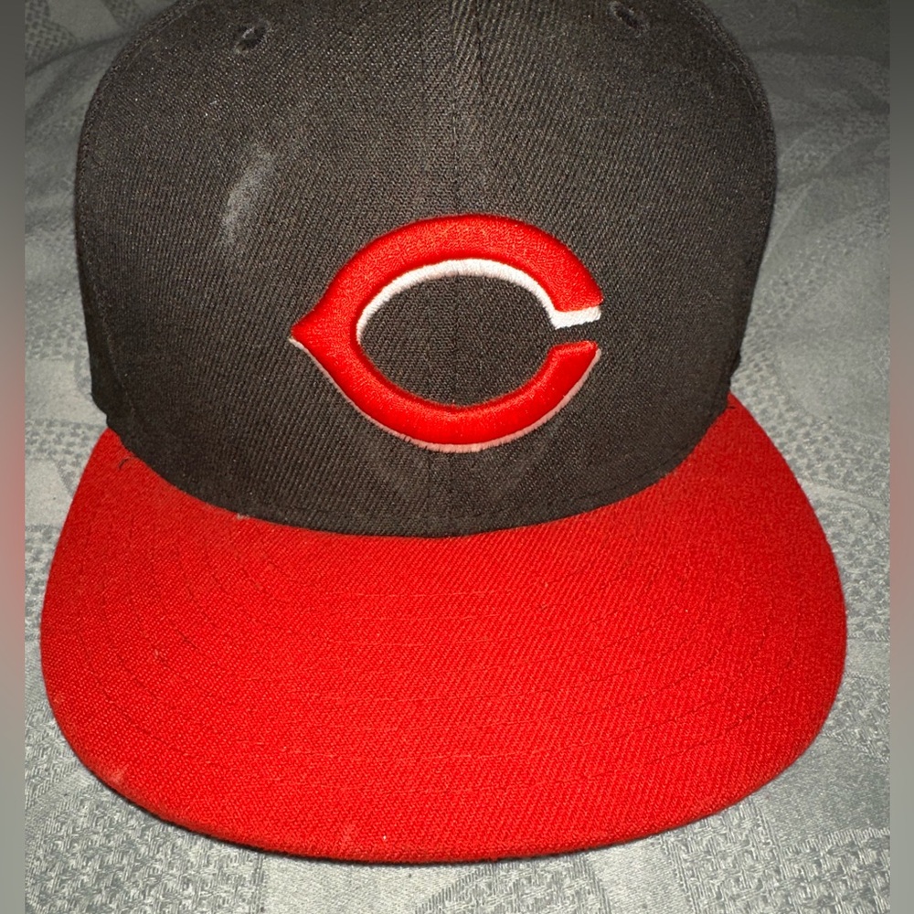 Black and Red Baseball Cap